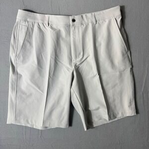 Dunning Arti Golf Performance Shorts Light Gray D7S13H055 Mens 38 10in Inseam